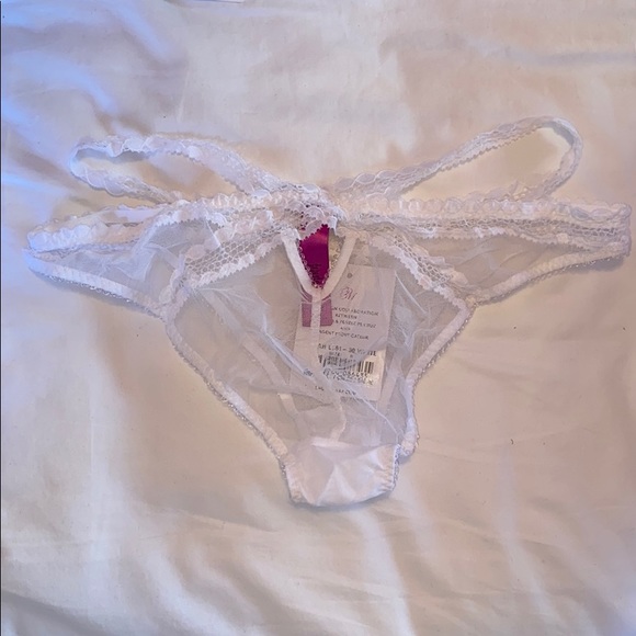 NWT L’Agent by AP Adah Mesh Lace Bikini Brief - Picture 11 of 13